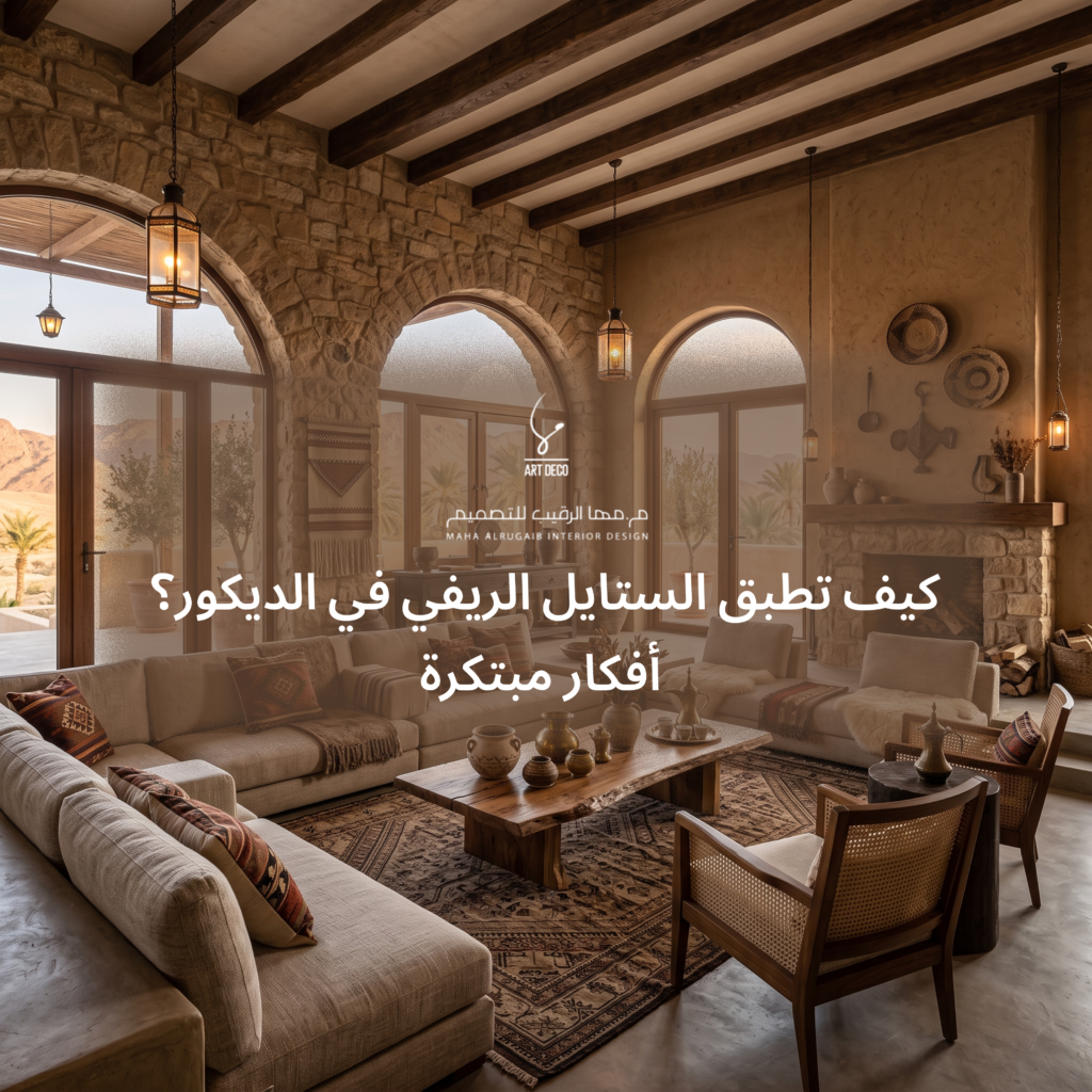 الستايل الريفي في الديكور