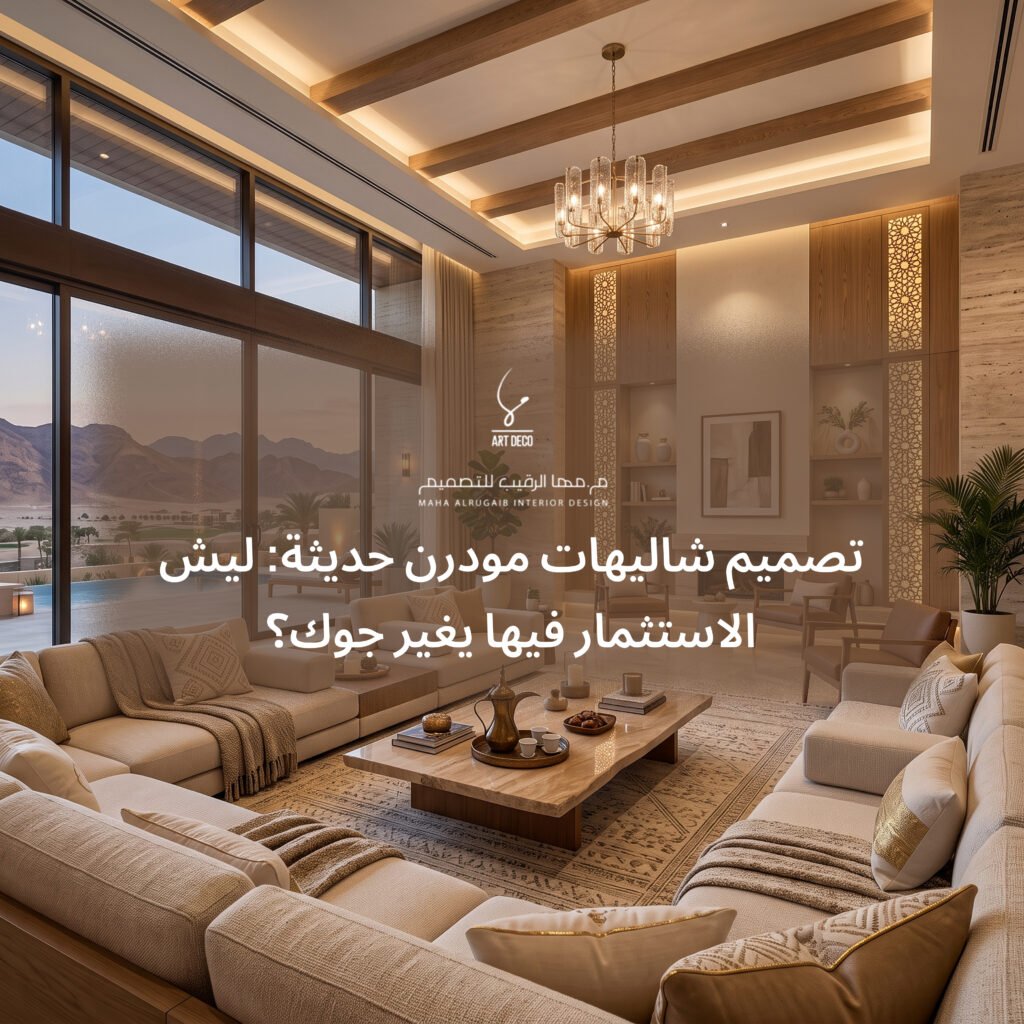 تصميم شاليهات مودرن