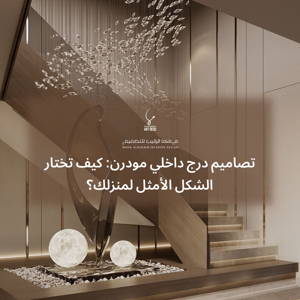 احدث تصاميم الدرج الداخلي
